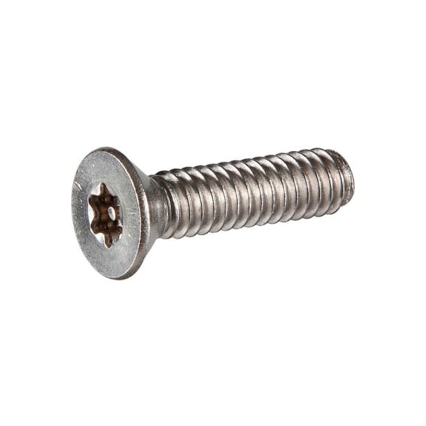 Tamper-Pruf Screws Torx Flat Machine Screw, Plain 18-8 Stainless Steel 4.12212UFS - main